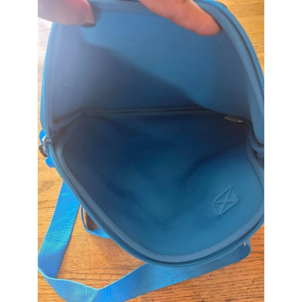 Ralph Lauren Big Pony Collection Laptop Crossbody Bag Polo Blue #1